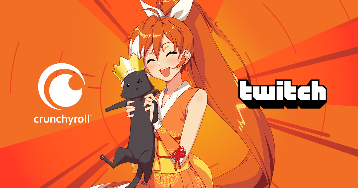 Crunchyroll x Twitch Support a Streamer Campaign